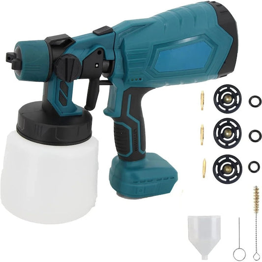 Aparat Profesional De Vopsit Și Zugrăvit ,Electric, Cu Rezervor De Vopsea, 800 ml si 2 Acumulatori, 48V, Portabil