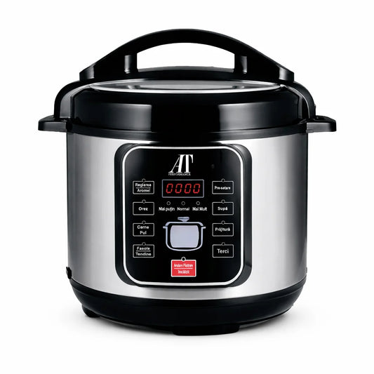 Oală Electrică sub Presiune AT Performance AT-2031, 6L, 1200W, Multifuncțională