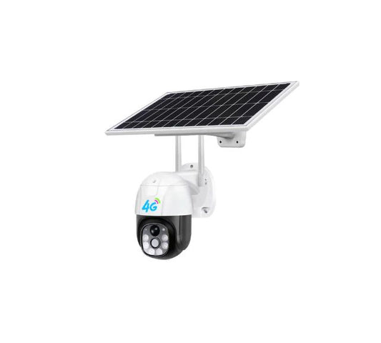 Camera de Supraveghere Solara 4G, Cartela SIM 3MP,Zoom 10X,Full HD 1080p, Panou Solar 9W Rezistenta La Apa IP 66